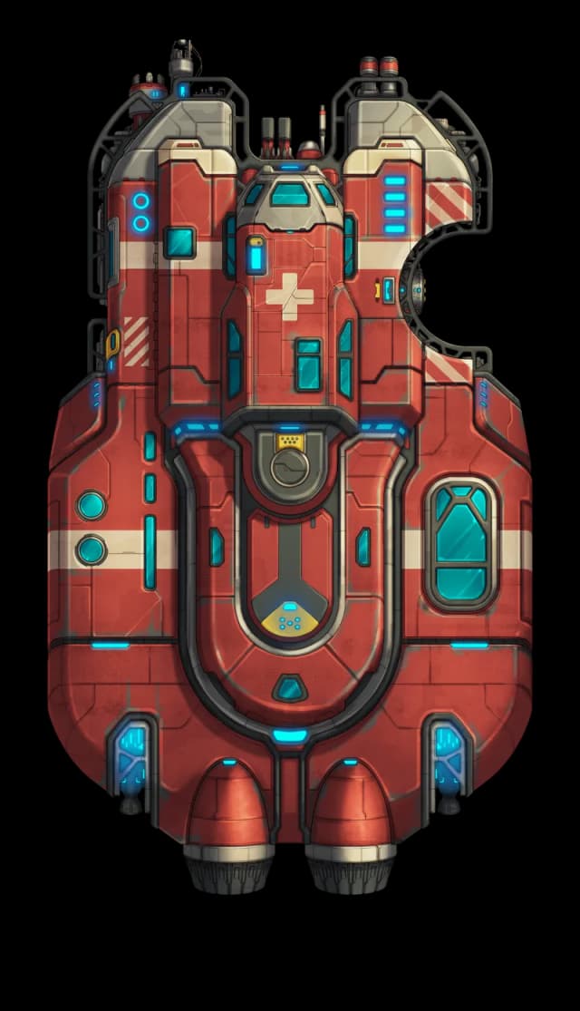 Caladrius map, Original Exterior variant