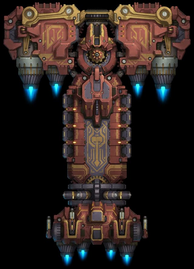 The Battlehammer map, Original Exterior variant