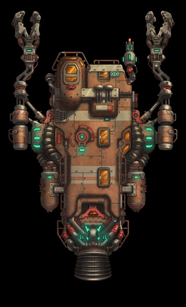 Tenrec Digger map, Original Exterior variant